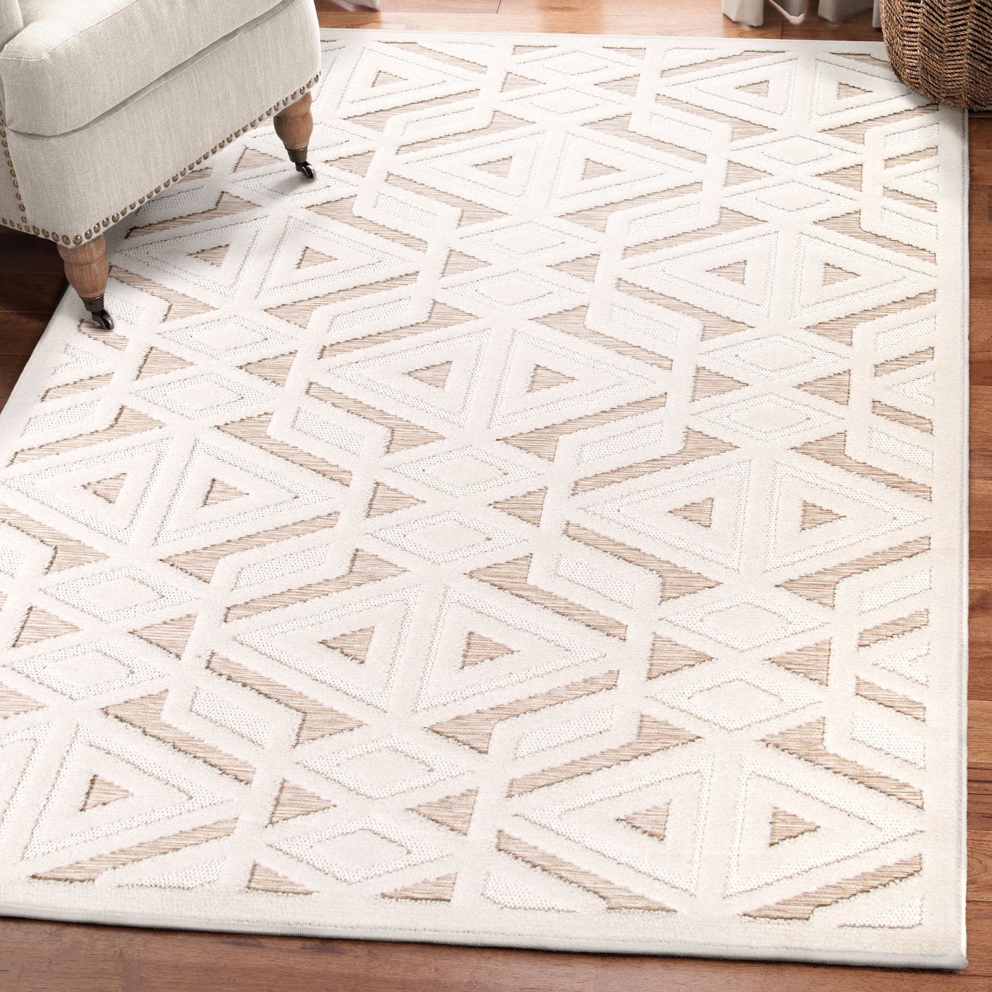 Crochet 1006 Natural Driftwood Rug - Orian