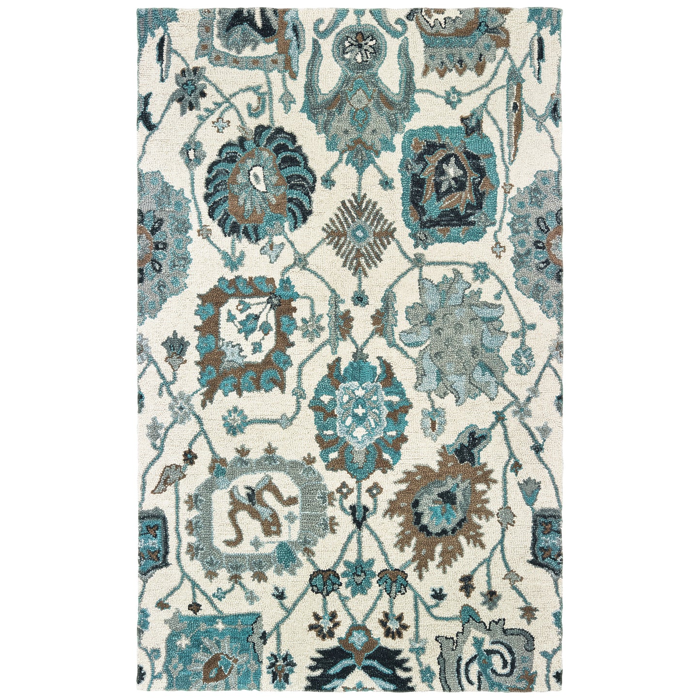 ZAHRA 75503 Ivory Rug - ORIENTAL WEAVERS