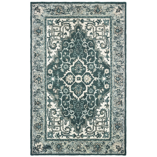 ZAHRA 75506 Grey Rug - ORIENTAL WEAVERS