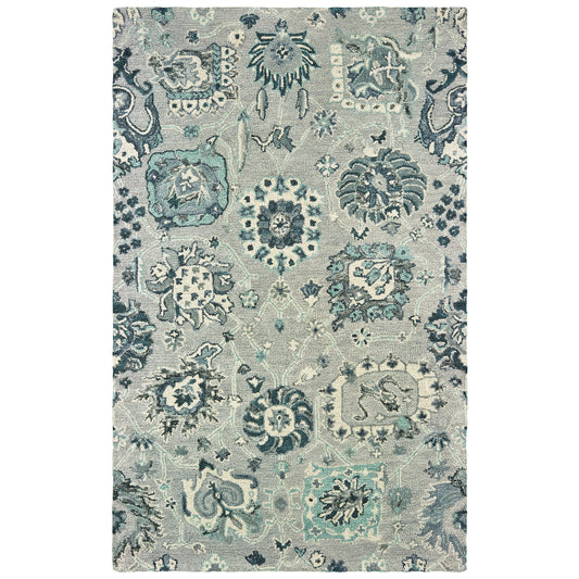 ZAHRA 75508 Grey Rug - ORIENTAL WEAVERS