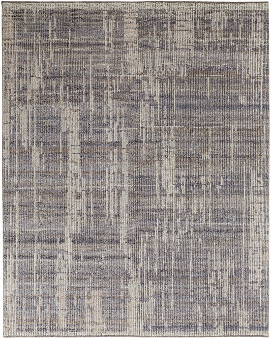 Alford Modern/Industrial/Bohemian & Eclectic Gray/Ivory/Taupe Accent Rug