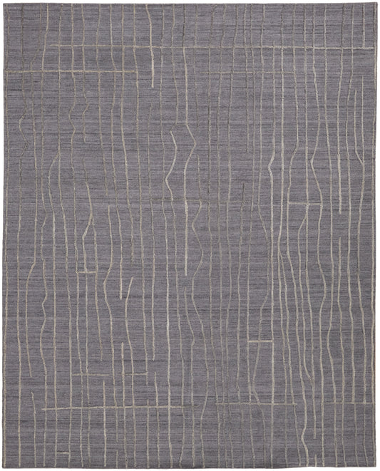 Haverhill Transitional/Casual Gray/Silver Accent Rug  Feizy Rugs Small Parcel,Feizy Rugs,Haverhill,Gray/Silver,2' x 3',Accent Rug,Viscose/Wool,Transitional/Casual,India