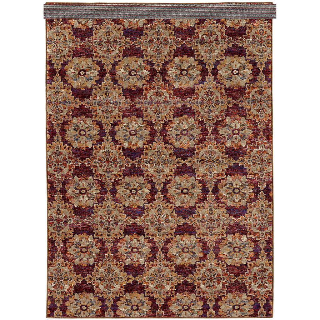 ANDORRA 6883a Red Rug - Oriental weavers